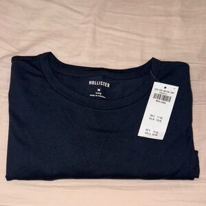 Hollister Navy Long-Sleeve Tee